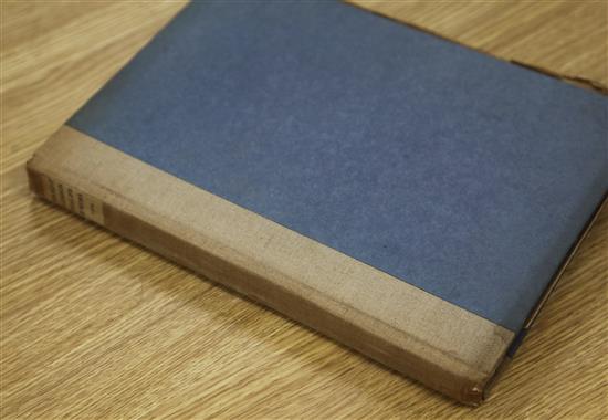 (Lethaby, W.R.) Ernest Gimson: his life and work, limited edition (500 numbered copies), pictorial title, 60